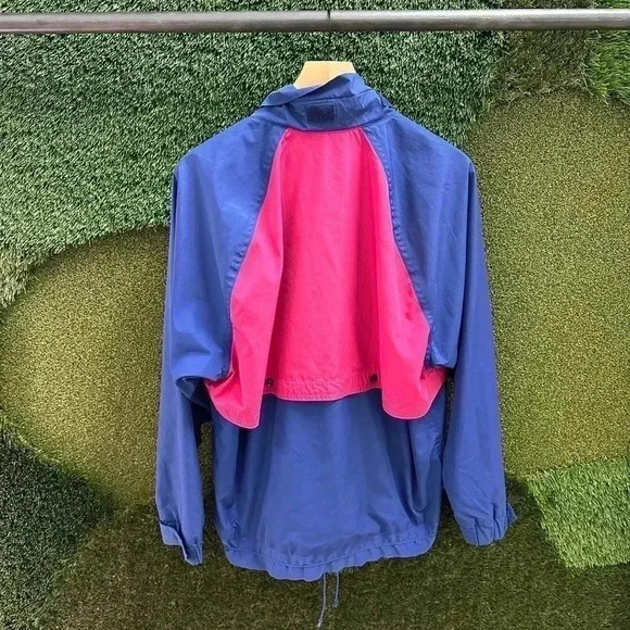 Vintage Blue and Pink Ski Jacket - Picture 2 of 4